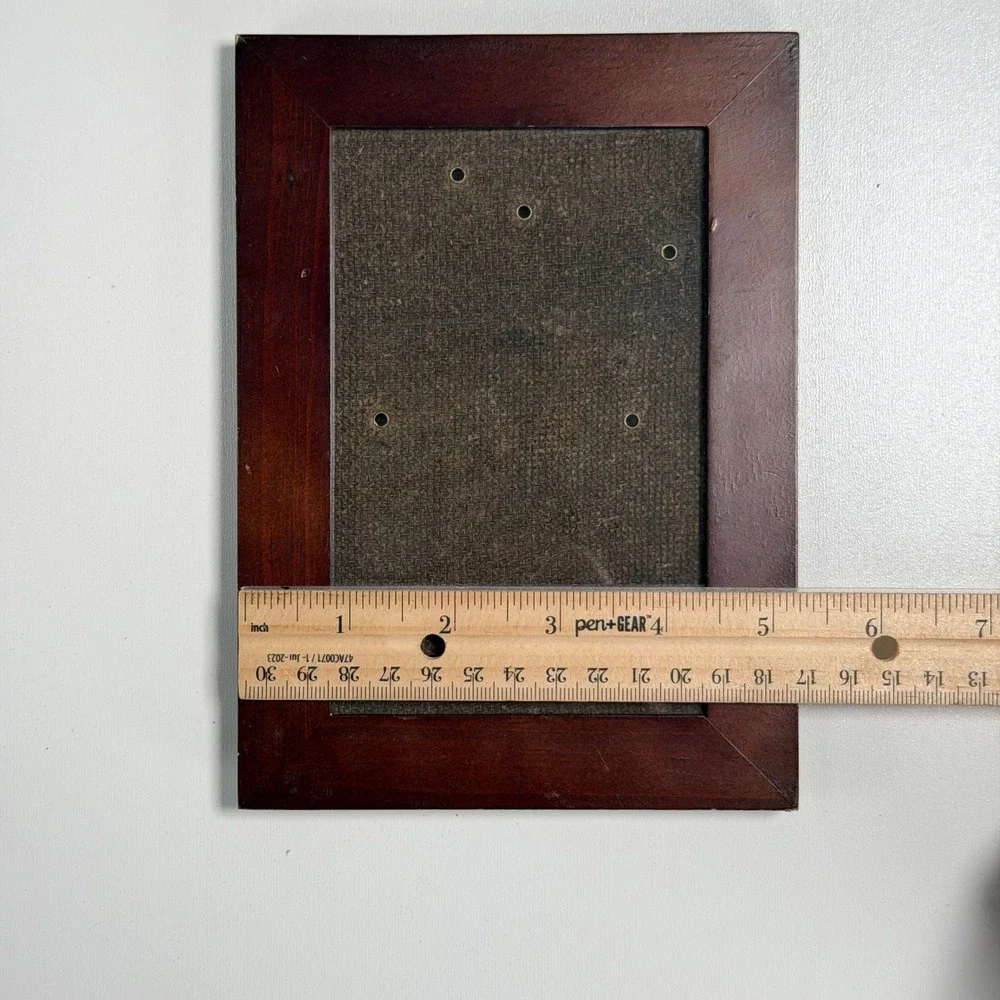 Vintage Wooden Picture Frame Brown 5x7 Minimalist Simple‎ Gallery Wall